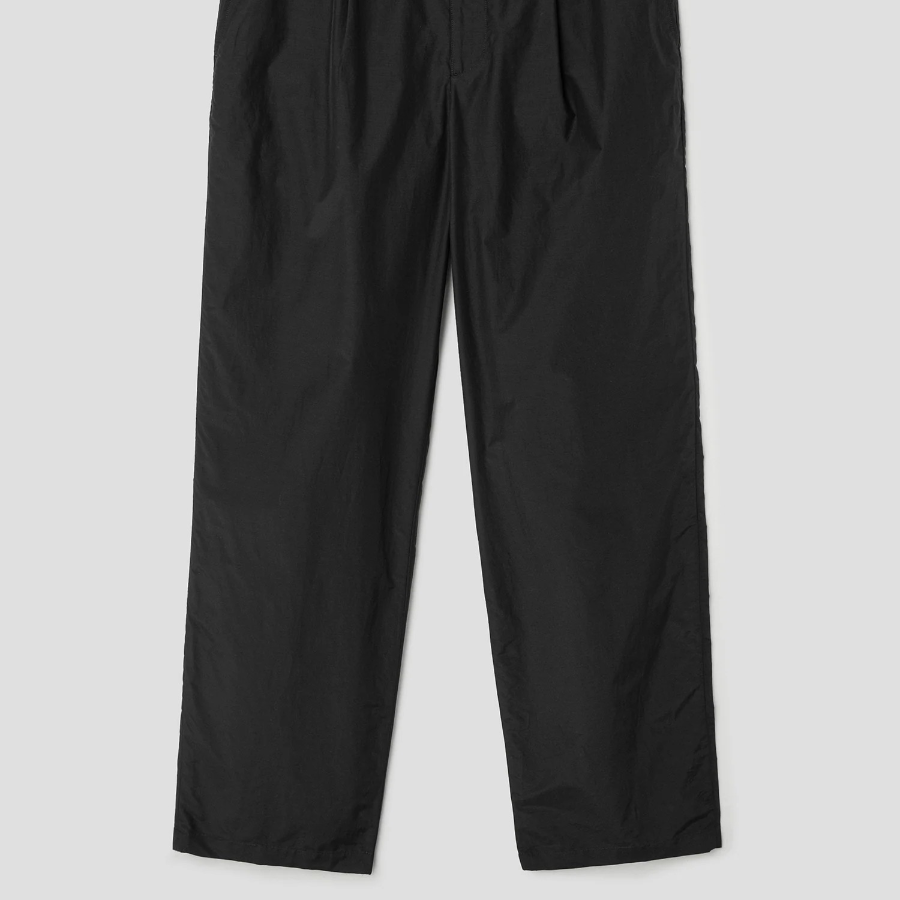 Theory Men Soft Lawn Pleated Pants - Black