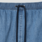 Theory Men Summer Denim Easy Shorts - Light Wash