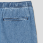 Theory Men Summer Denim Easy Shorts - Light Wash