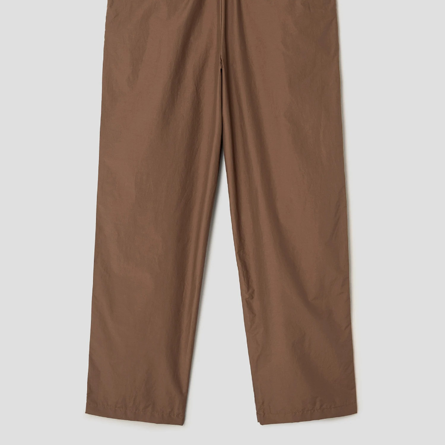 Theory Men Soft Lawn Pleated Pants - Deep Tobacco