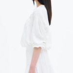 8 seconds Pintuck Blouse — White