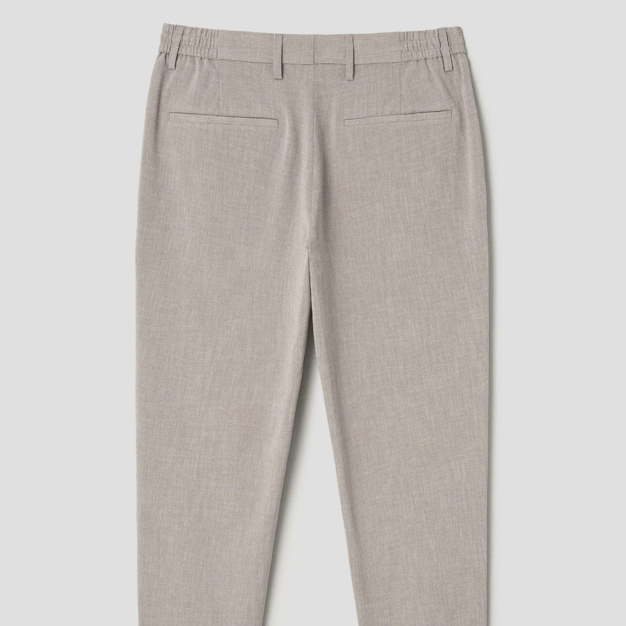 Theory Men Perform Suit Zaine Pants - Earl Grey Melange
