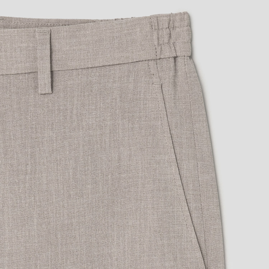 Theory Men Perform Suit Zaine Pants - Earl Grey Melange