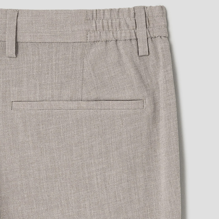 Theory Men Perform Suit Zaine Pants - Earl Grey Melange