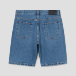 Theory Men Cotton Denim Laurence Shorts - New Med Wash