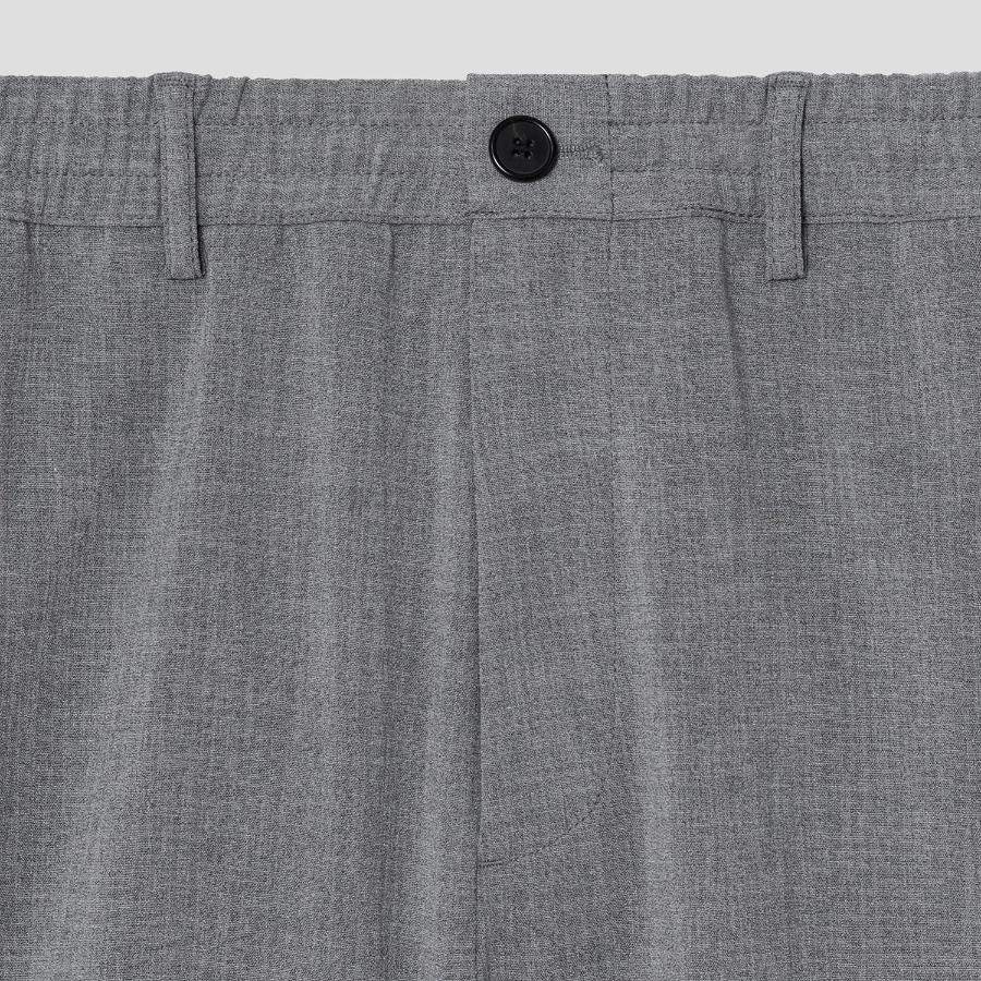 Theory Men Perform Suit Curtis Short - Medium Grey Melange