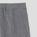 Theory Men Perform Suit Curtis Short - Medium Grey Melange