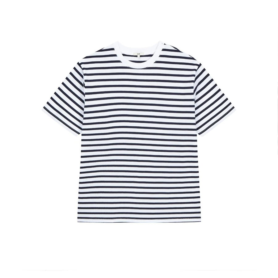 JAJU Smart Cotton Short Sleeve T-Shirt – Light Navy