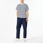 JAJU Smart Cotton Short Sleeve T-Shirt – Light Navy