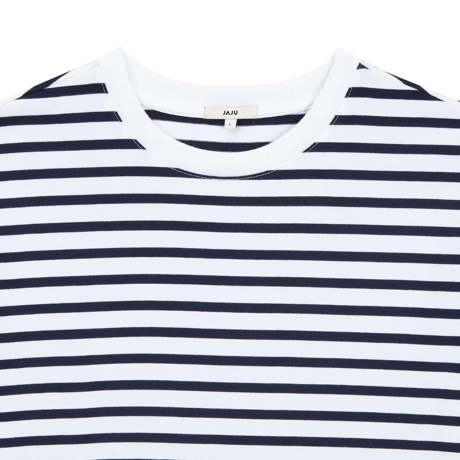 JAJU Smart Cotton Short Sleeve T-Shirt – Light Navy