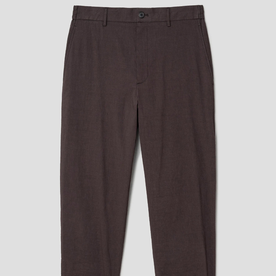 Theory Men Good Crunch Curtis Pants - Dark Mocha