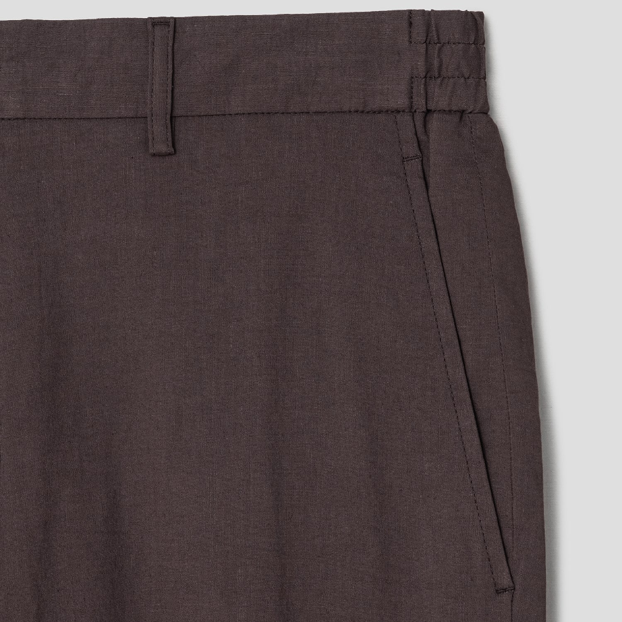 Theory Men Good Crunch Curtis Pants - Dark Mocha