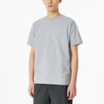 JAJU Smart Cotton Short Sleeve T-Shirt – Melange Grey