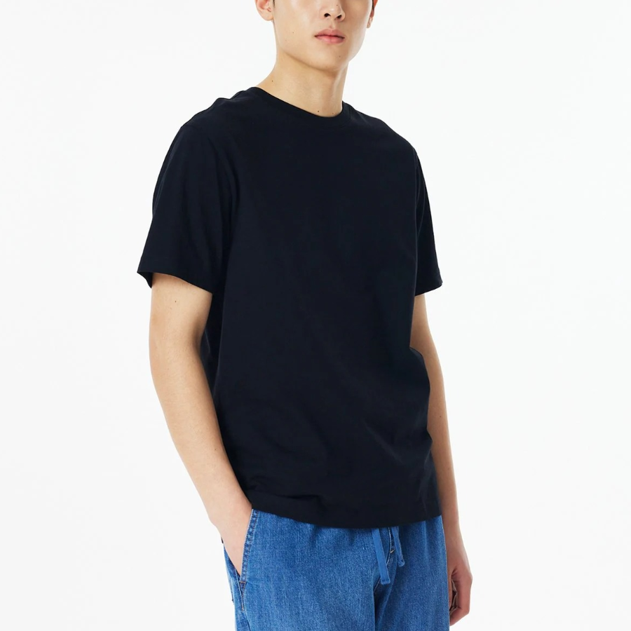 JAJU Smart Cotton Short Sleeve T-Shirt – Black