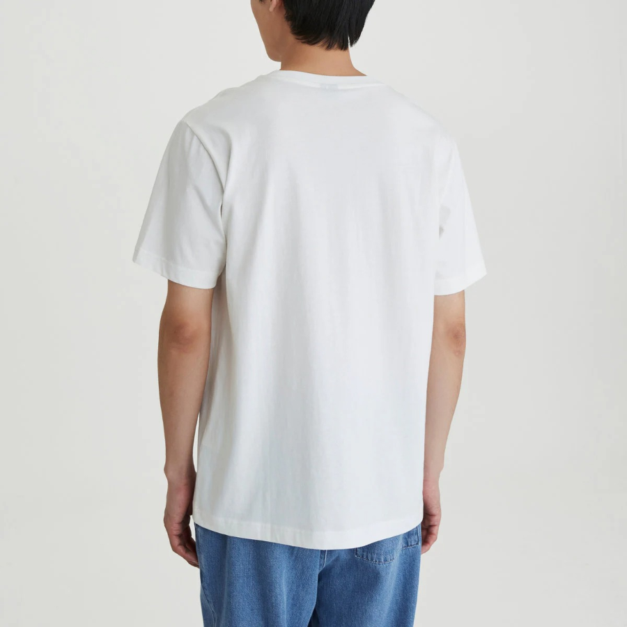 JAJU Smart Cotton Short Sleeve T-Shirt – White