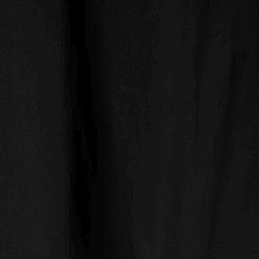 JAJU Square Texture Loose Fit T-Shirt – Black