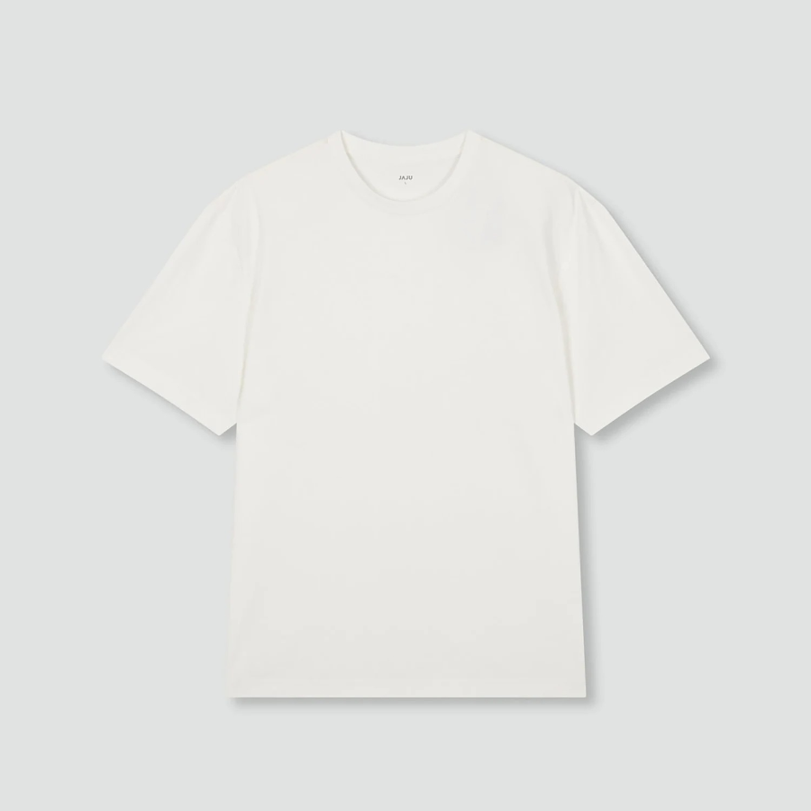 JAJU Unisex Sorona Short Sleeve T-Shirt – White