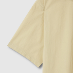 JAJU Square-Texture Loose Fit T-Shirt – Beige