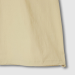 JAJU Square-Texture Loose Fit T-Shirt – Beige