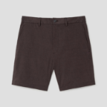Theory Men Good Crunch Curtis Short - Dark Mocha