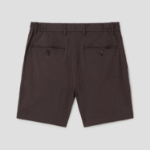 Theory Men Good Crunch Curtis Short - Dark Mocha