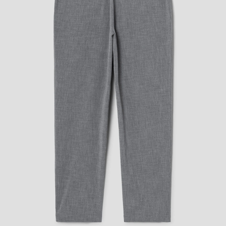 Theory Men Perform Suit Zaine Pants - Medium Grey Melange