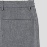 Theory Men Perform Suit Zaine Pants - Medium Grey Melange