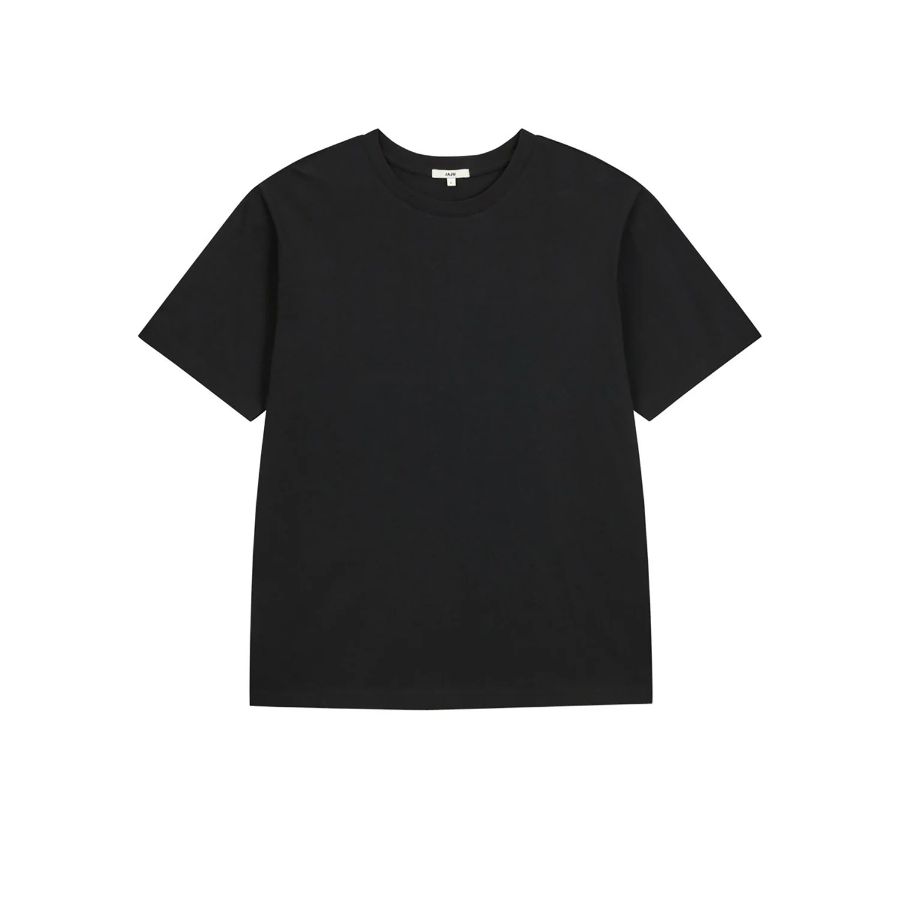 JAJU Smart Cotton Short Sleeve T-Shirt – Black