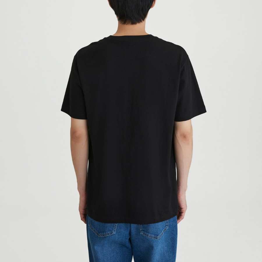 JAJU Smart Cotton Short Sleeve T-Shirt – Black