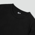 JAJU Smart Cotton Short Sleeve T-Shirt – Black