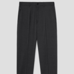 Theory Men Motion Wool Curtis Pant - Charcoal Melange
