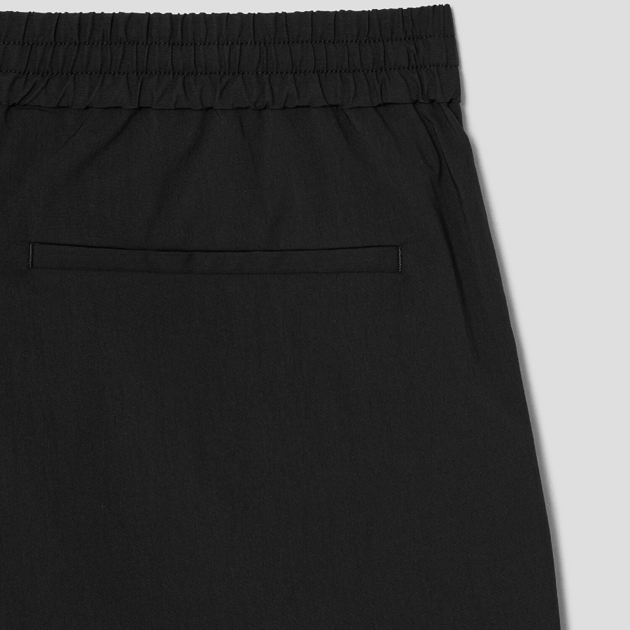 Theory Men Perform Poplin Curtis Short - Black