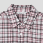 8 seconds Check Short Sleeve Shirt — Light Pink