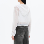 8 seconds Hood Long Sleeve Shirt — White