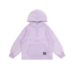 ICEBISCUIT [Junior] IB Pigment Washed Half Zip-Up Hoodie_IB51TH523