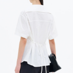 8 seconds Sailor Collar Blouse — White