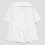 8 seconds Sailor Collar Blouse — White