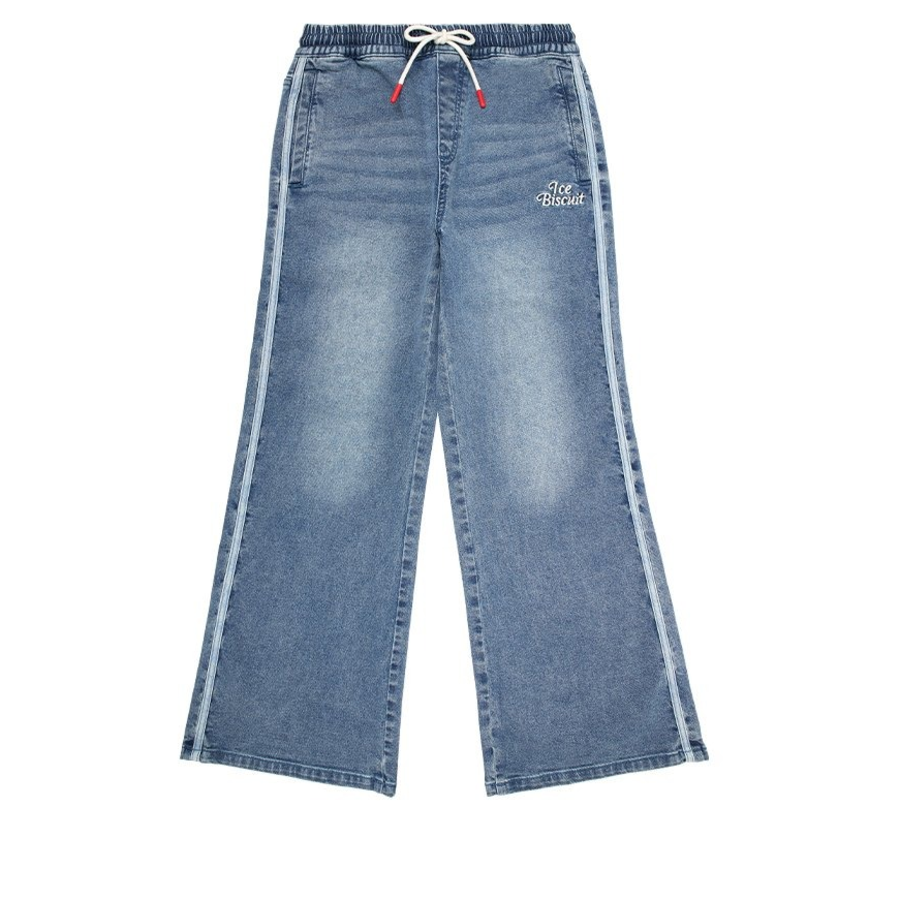 ICEBISCUIT [Junior] Semi Bootcut Washed Denim Pants_IB51DP668