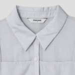 8 seconds Sleeveless Top Layered Shirt — Ash