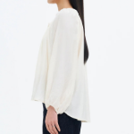 8 seconds Square Neck Blouse — Ivory