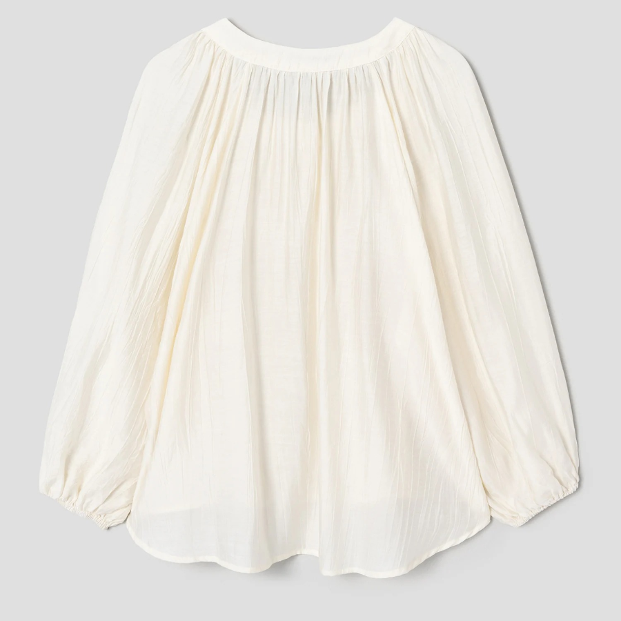 8 seconds Square Neck Blouse — Ivory
