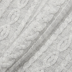 JAJU V-Neck Cable Vest – Melange Grey