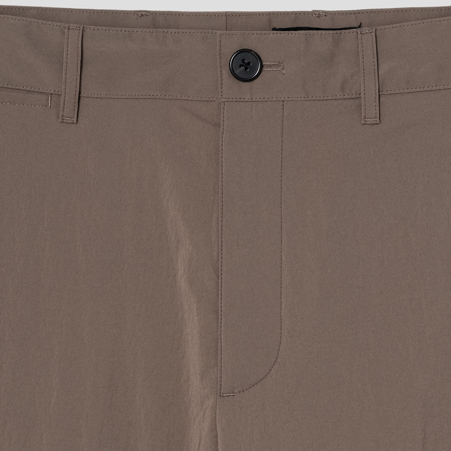 Theory Men Nylon Texture Viggo Pants - Walnut