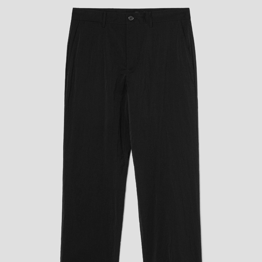 Theory Men Nylon Texture Viggo Pants - Black