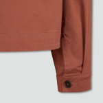 JAJU Cotton Collar Jacket – Brick