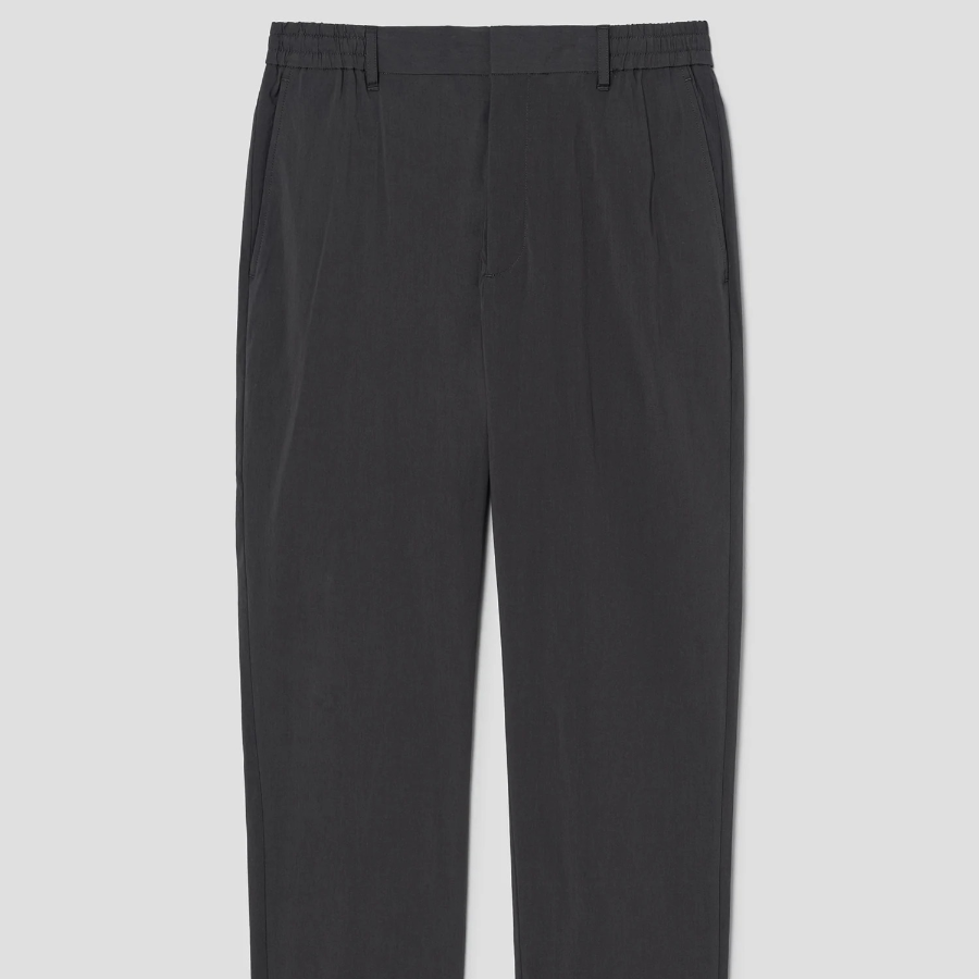 Theory Men Perform Poplin Hunter Pants - Dark Grey