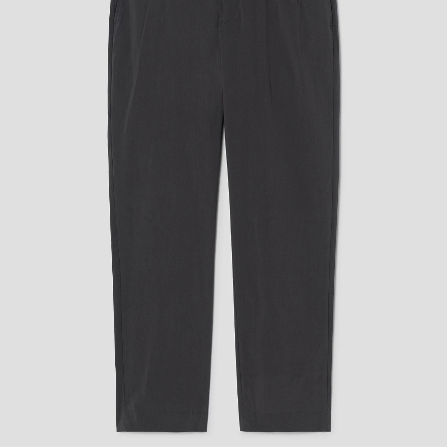 Theory Men Perform Poplin Hunter Pants - Dark Grey