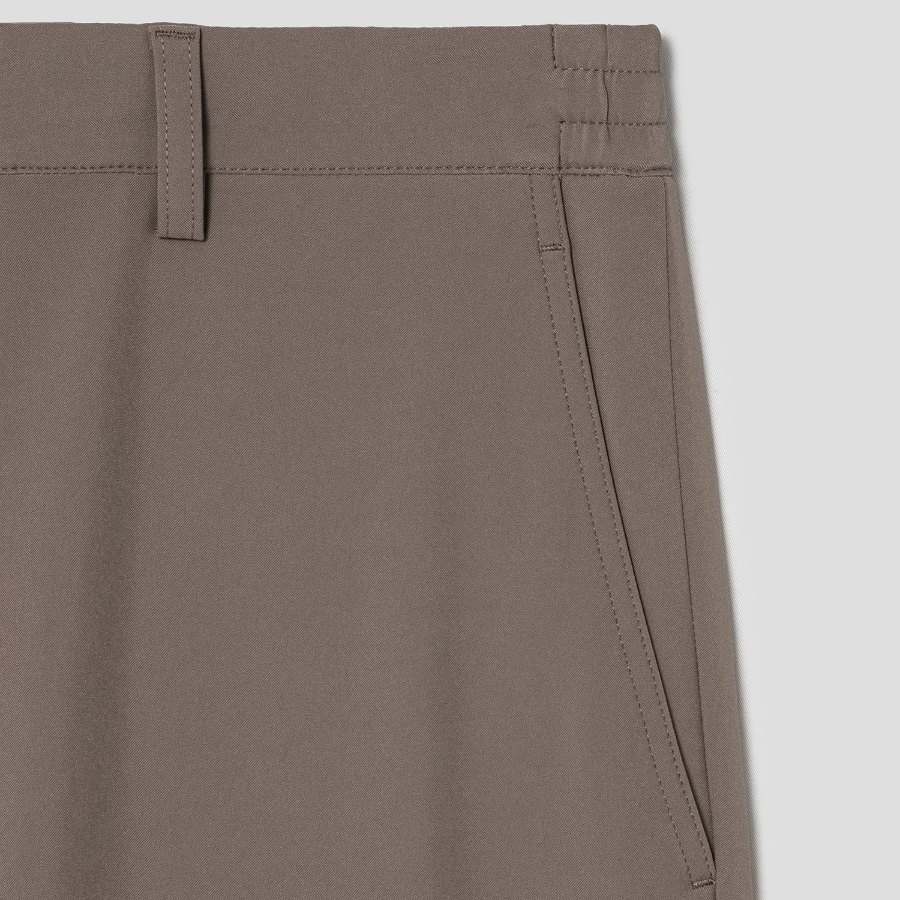 Theory Men Active Nylon Standard Pant - Walnut