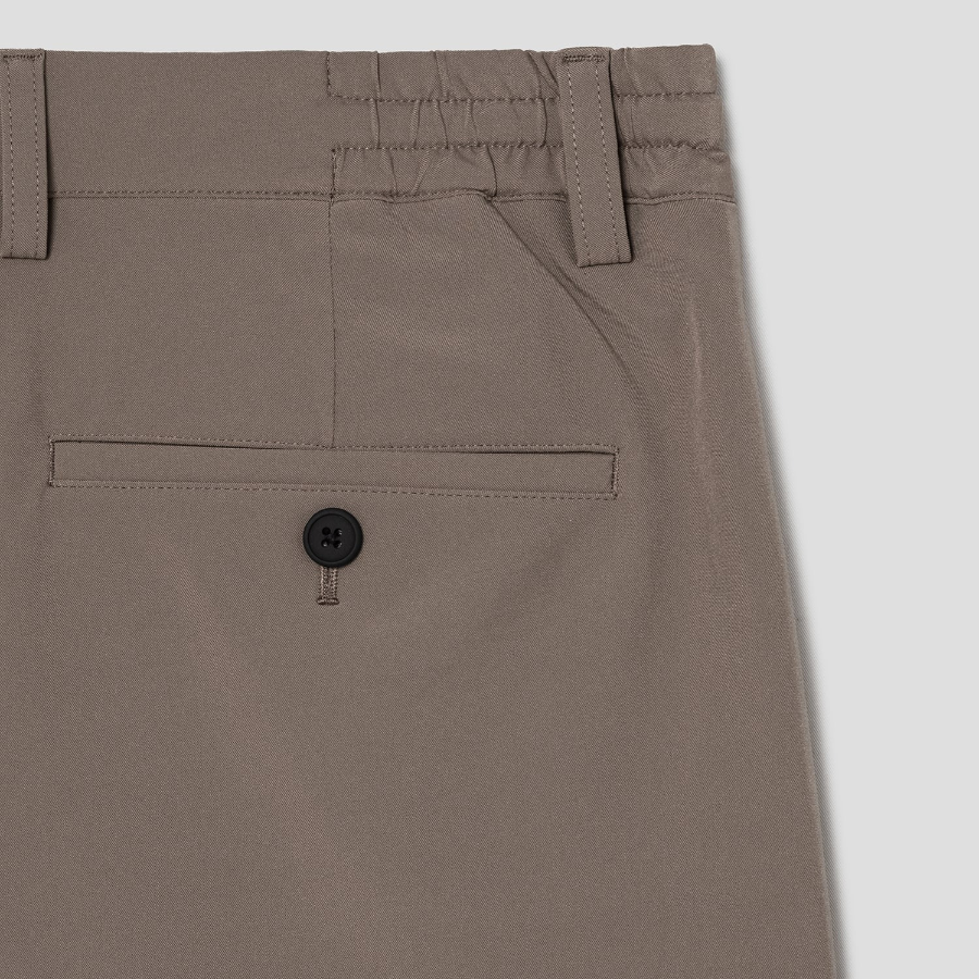 Theory Men Active Nylon Standard Pant - Walnut