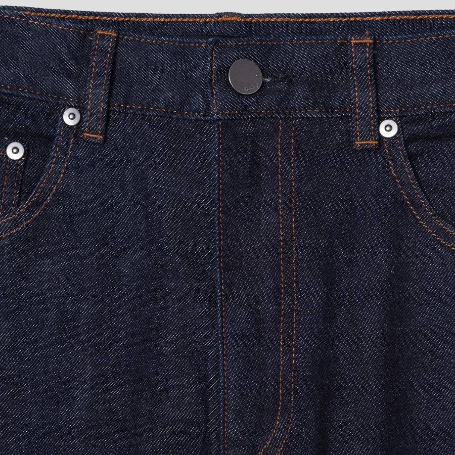 Theory Men Beryl Denim Straight Jeans - Rinsed Indigo